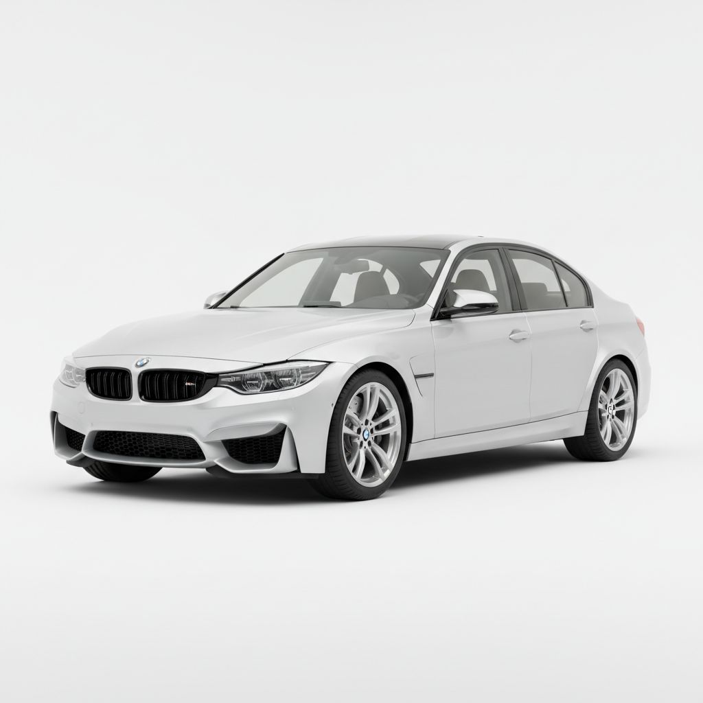 Stock car before customization