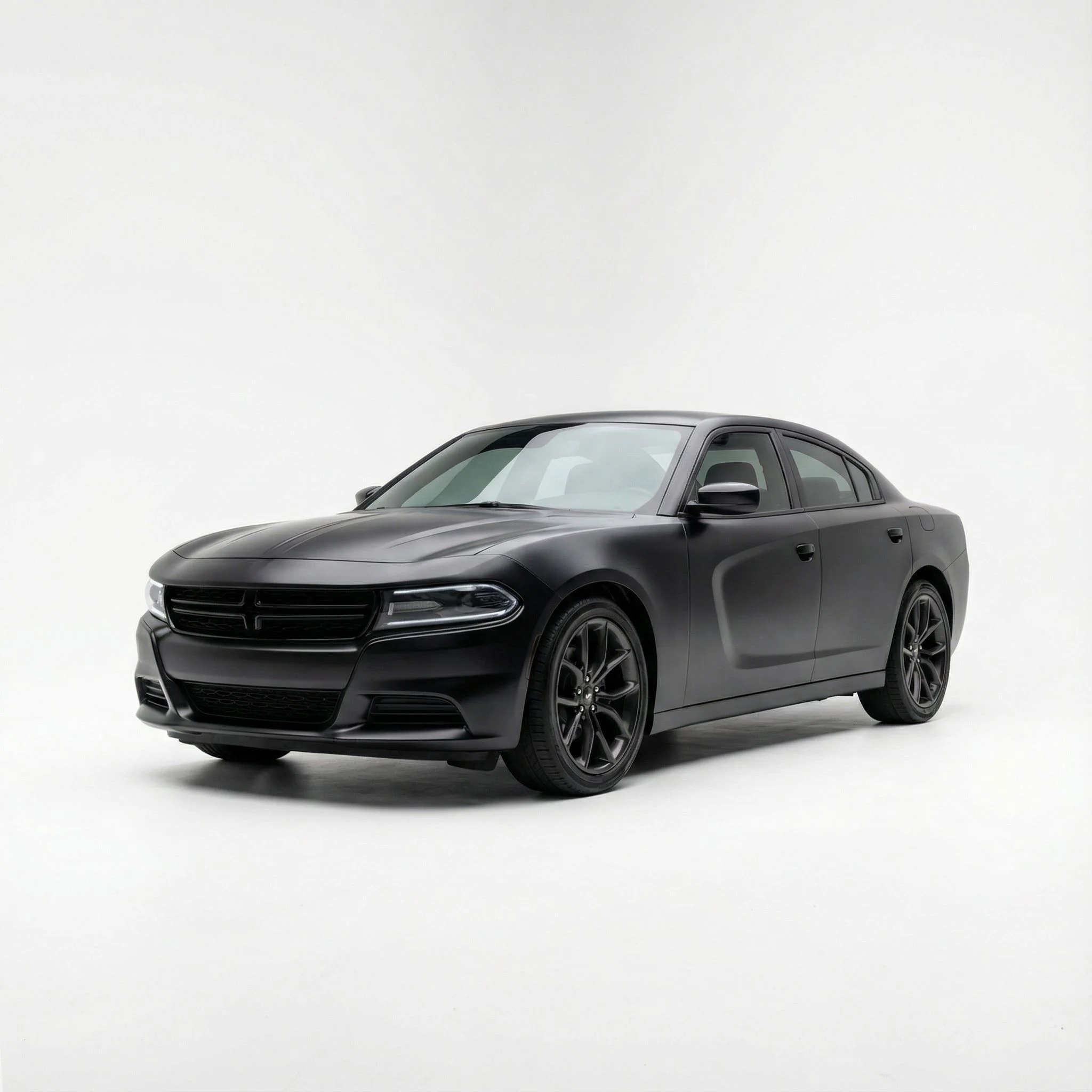 Dodge Charger wrapped in vinyl wrap - preview wrap colors before buying